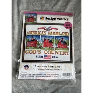 American Farmland Cross Stitch